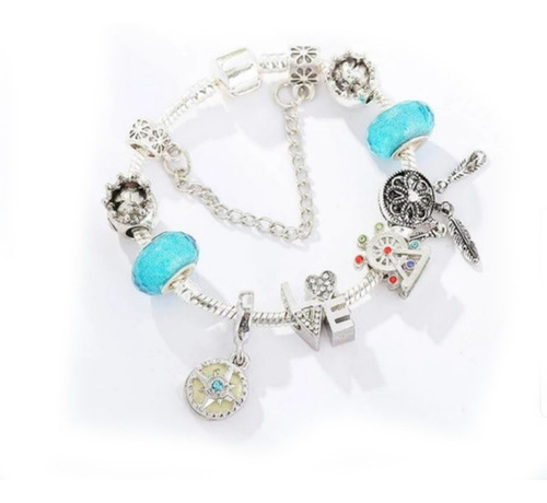 Pulsera Acero Charms