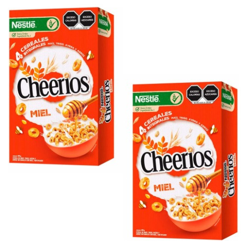 Cereal Cheerios Nestlé Miel - 2 Cajas