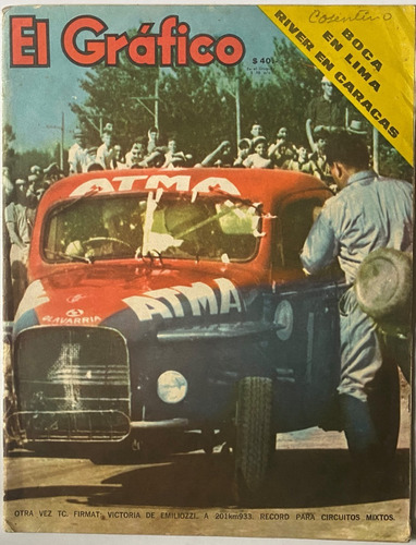 El Gráfico 2420 Feb 1966, Fútbol Deporte Argentino, B1 Ez5