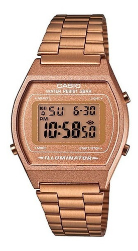 Reloj Casio Vintage B640wc-5avt Oro Rosa