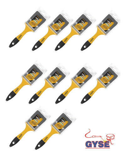 Brocha Para Pintor De 2 1/2 Hecort ( 10 Pz )