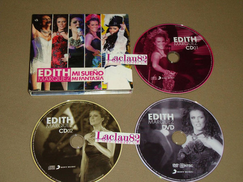 Edith Marquez Mi Sueño Mi Fantasia 2007 Sony Cd Digipack