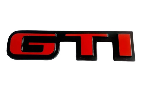 Emblema Letra Volkswagen Golf Gti A2 1987-1992 Rojo Cajuela 