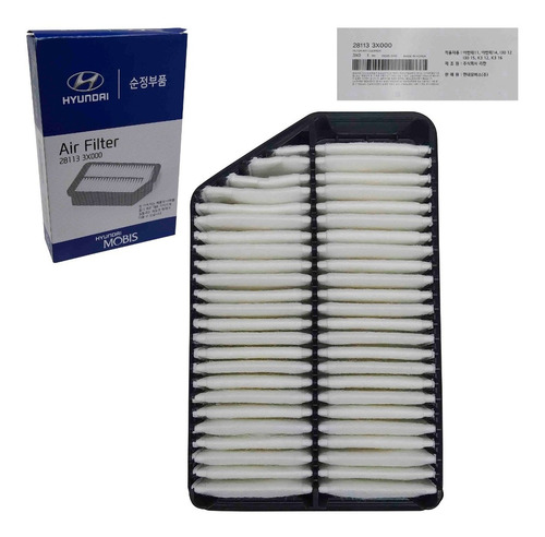 Imagen 6 de 10 de Filtro Aire Motor New Sportage Sl 2011 2012 2013 Original