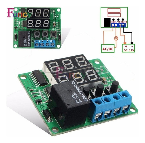 Control Digital De Temperatura Relee Relay Xh-w1219