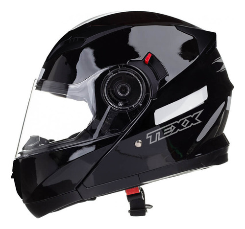 Capacete Moto Articulado Com Óculos Solar Texx Gladiator
