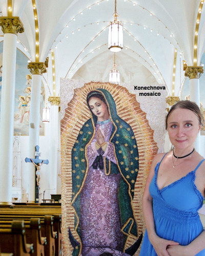 Imagen 5 de 5 de Mosaico De Artístico Para Iglesia, Catedral, Panteon