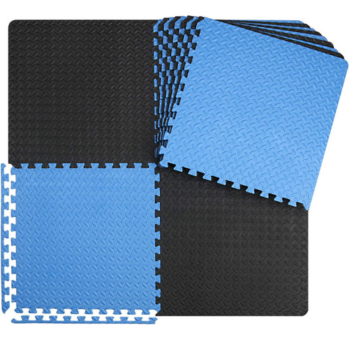 12/24/48 Tiles Gym Flooring Gym Mats Exercise Mat For F...