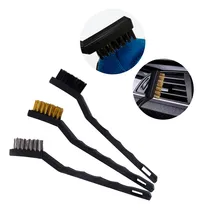 Comprar Juego Cepillos De Alambre Slim Company Cerdas De Acero Inoxidable Latón Y Pet 3 En 1 Herramientas Limpieza Manual