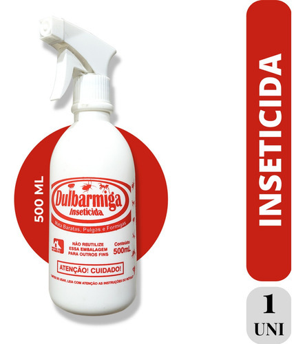 Dulbarmiga Inseticida Spray Potente Anti Inseto 500ml
