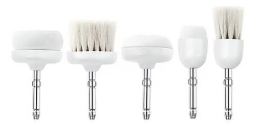 Cepillo giratorio eléctrico Dreamy Skin para limpieza facial 5 en 1 color blanco