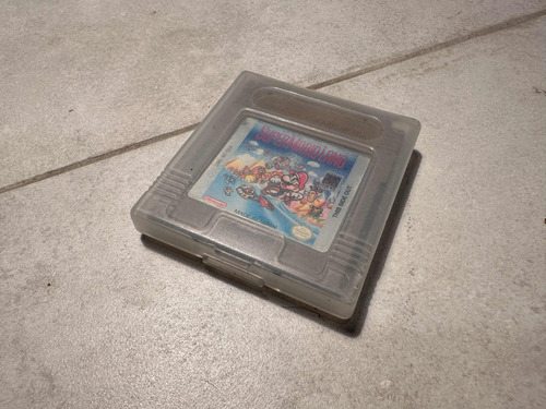 Cartucho De Nintendo Game Boy Mario Land Caja Y Manuales
