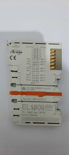 El1809 Beckhoff 16-channel Digital Input Module 24vdc