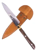 Comprar Cuchillo Acero Inoxidable 20cm La Mulita De Mesa Vaina Cuero