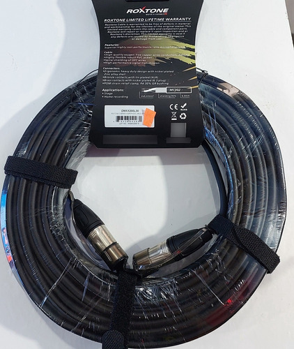 Cable Canon A Canon Xlr  Roxtone De 30 Mtrs Premium