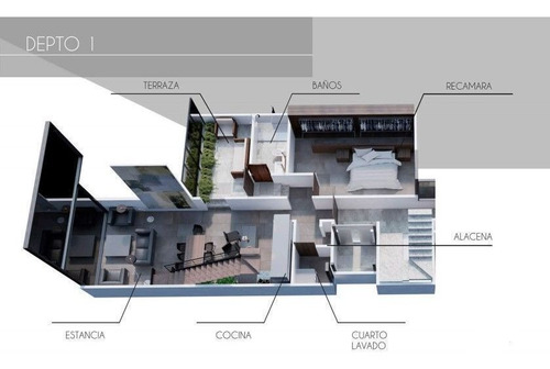 Imagen 4 de 7 de Excelentes Departamentos En Pre Venta En Roma Sur!