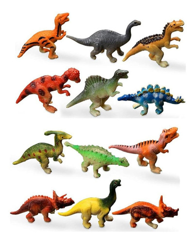 Haptime Mini Figura Dinosaurio Surtida Plastico Juguete 1.5