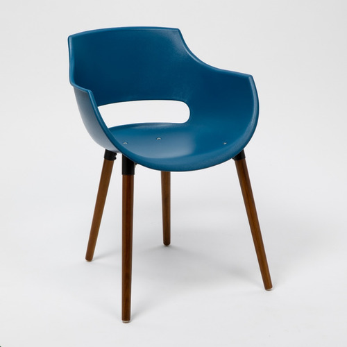 Imagen 2 de 4 de Silla De Comedor Frida Wood Diseño Rossi