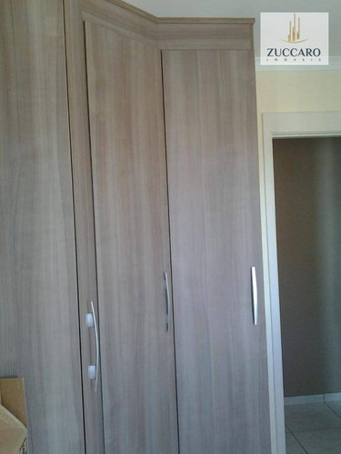 Apartamento Mobiliado Com 2 Dormitórios À Venda, 46 M² Por R$ 250.000 - Ponte Grande - Guarulhos/sp - Ap13183