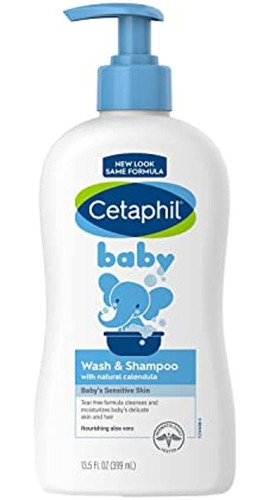 Cetaphil Baby Wash & Shampoo With Organic Calendula | Tear F