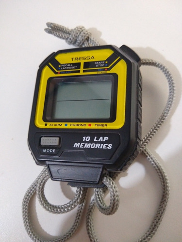 Imagen 2 de 4 de Cronómetro Tressa 10 Laps Memory Crono/timer Lithium