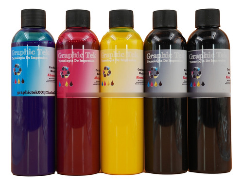 Pack Tinta Para Plotter Canon Compatible Premium Graphic Tek