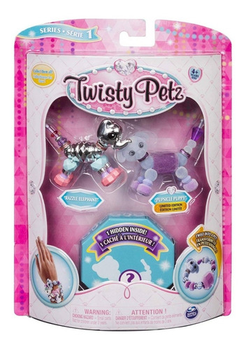 Twisty Petz 3 Figuras Coleccionables Pulseras Spin Master