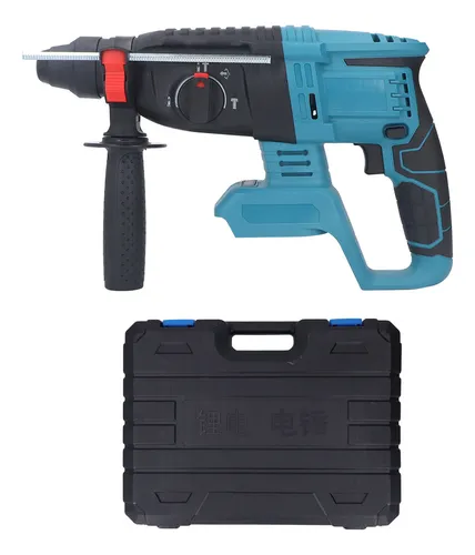 Taladro Percutor Inalámbrico Con 4 Modos De Mango Ajustable