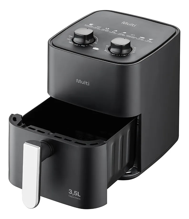 Fritadeira Elétrica Air Fryer 3,5l 1350w Multi - Go229