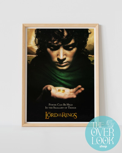Cuadro The Lord Of The Rings Marco Box C/vidrio A3