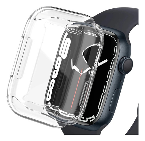 Protector Full De Pantalla Para Apple Watch 38 - 45 Mm Pcuy