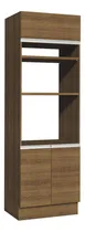 Comprar Mueble de Cocina Torre Para Hornos Madesa Glamy 70cm Color Marrón