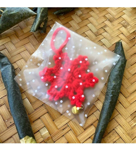 Colgantes Decorativos De Copos De Nieve Con Temática Navideñ