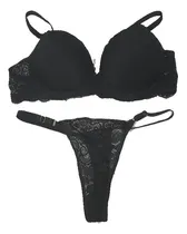 Comprar 3 Conjuntos De Encaje Ropa Interior Femenina Rojo+negro+blan