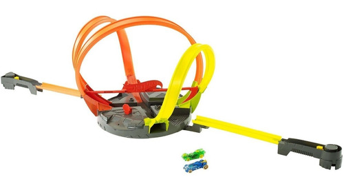 Set De Pista Hot Wheels Roto Revolution