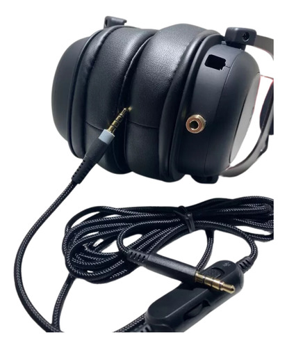 Cabo Controlador P3/p3 Compatível Headset Redragon Zeus H510