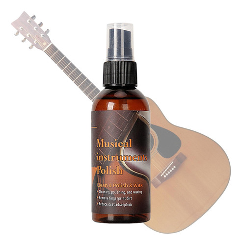 Kit De Limpieza Para Guitarra T, Pulido Y Cuidado Del Aceite
