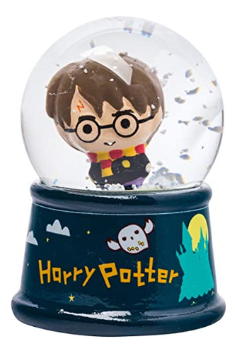 Harry Potter Chibi Castle Light Up Snow Globe, 55 Mm