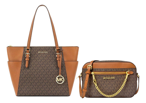 Set 2 Bolsos Michael Kors Charlotte + Jet Set