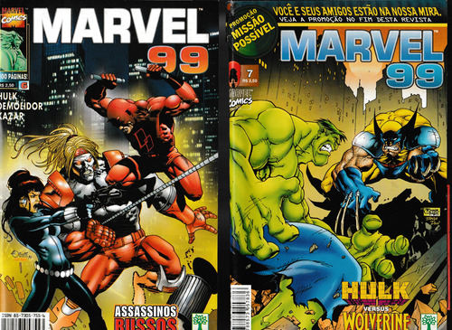 Hq Marvel 99 (10 Edições) (Usado)