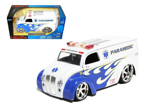 Heat Coe Division Cruiser Paramedic Custom White 1/24 Jada