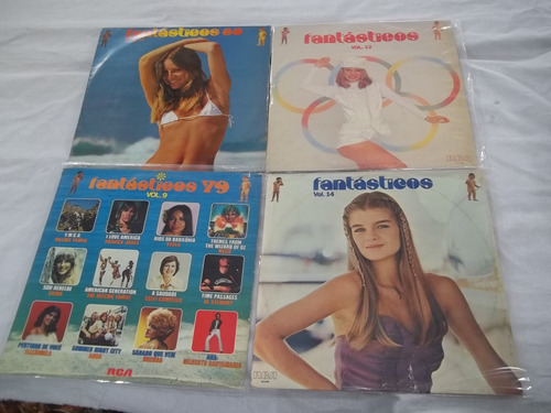 Lp Vinil - Fantasticos - 4 Discos 