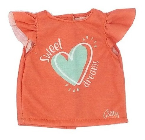 Imagen 4 de 7 de Witty Girls Pijama Candy Ropa Muñecas 45 Cm/18 PuLG