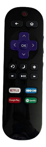 Control Remoto Compatible Con Pantallas Hisense Roku Tv