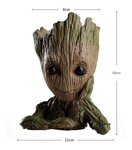 Maceta Planta Groot Guardianes De La Galaxya