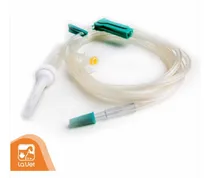 Comprar Kit 60 Equipo Macro Gts De Infusão 2,5 Metros La Vet Ema 38