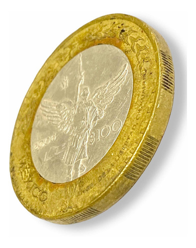 Moneda Bimetálica De 100 Pesos Estado De Chihuahua Año 2006 (Usado)