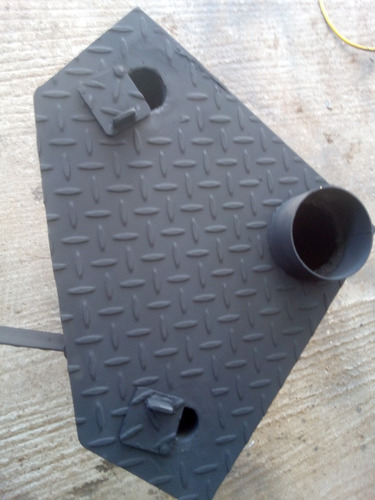 Imagen 3 de 3 de Calefactor. Esquinero 35x35 Plancha 5mm