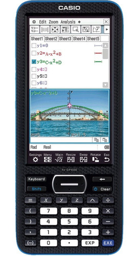 Imagen 1 de 9 de Graficadora Casio Classpad Ii Fx-cp-400 Negro +2900 Touch