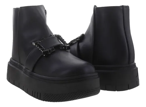 Botines plataforma chunky sale